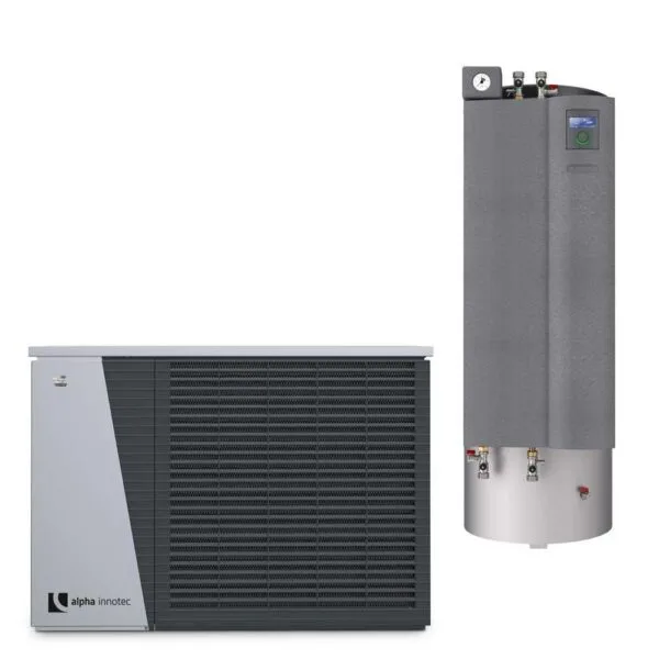 Alpha Innotec Alira LWDV 91-1/3-HSDV 9M1/3 ar k/ū tvertni 180L